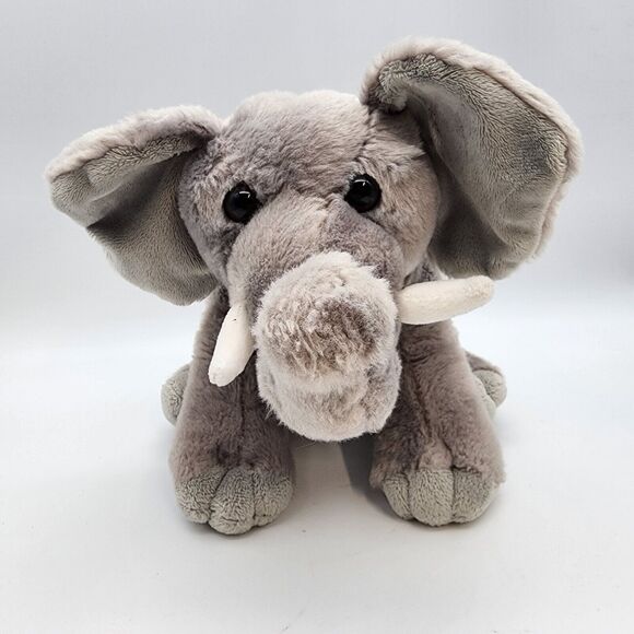 Destination Nation Aurora Baby Elephant Plush 15" Stuffed Animal Soft Bean Tush - Picture 1 of 12